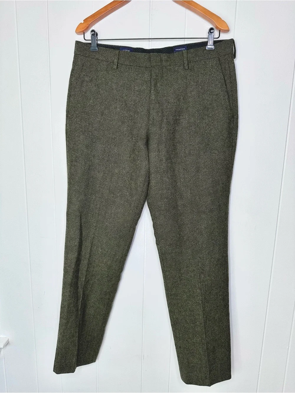 J Crew Thompson Slim Fit Donegal Wool Blend suit PANTS